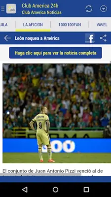 Club America 24h android App screenshot 1